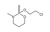 2-(2-chloro-ethoxy)-3-methyl-[1,3,2]oxazaphosphinane 2-sulfide Structure