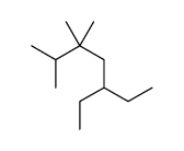 5-ethyl-2,3,3-trimethylheptane结构式