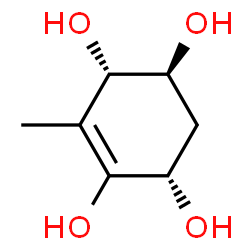 2-Cyclohexene-1,2,4,5-tetrol, 3-methyl-, (1S,4S,5S)- (9CI)结构式