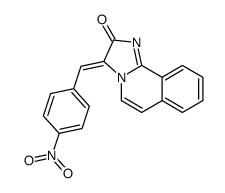 3-[(4-nitrophenyl)methylidene]imidazo[2,1-a]isoquinolin-2-one结构式