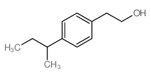 Benzeneethanol,4-(1-methylpropyl)-结构式