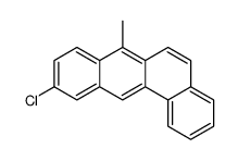 10-Chloro-7-methylbenz[a]anthracene结构式