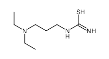 3-(diethylamino)propylthiourea Structure