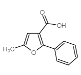 5-METHYL-2-PHENYL-3-FUROIC ACID Structure