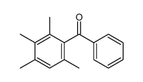 phenyl-(2,3,4,6-tetramethylphenyl)methanone结构式