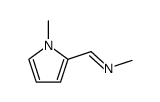 Methanamine, N-[(1-methyl-1H-pyrrol-2-yl)methylene]- (9CI) Structure