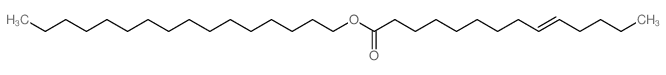 Cetyl myristoleate structure