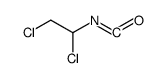 1,2-dichloroethyl isocyanate结构式