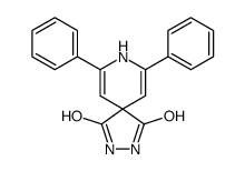 7,9-diphenyl-2,3,8-triazaspiro[4.5]deca-6,9-diene-1,4-dione结构式