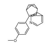 4-[2-(4-methoxyphenyl)-3-bicyclo[2.2.1]hepta-2,5-dienyl]pyridine Structure