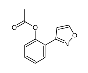 3-(2-Acetyloxyphenyl)isoxazole Structure
