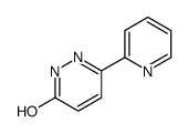 3(2H)-Pyridazinone, 6-(2-pyridinyl)- structure