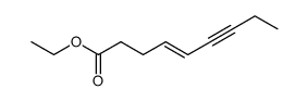non-4t-en-6-ynoic acid ethyl ester结构式