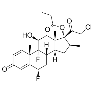 halobetasol propionate Structure