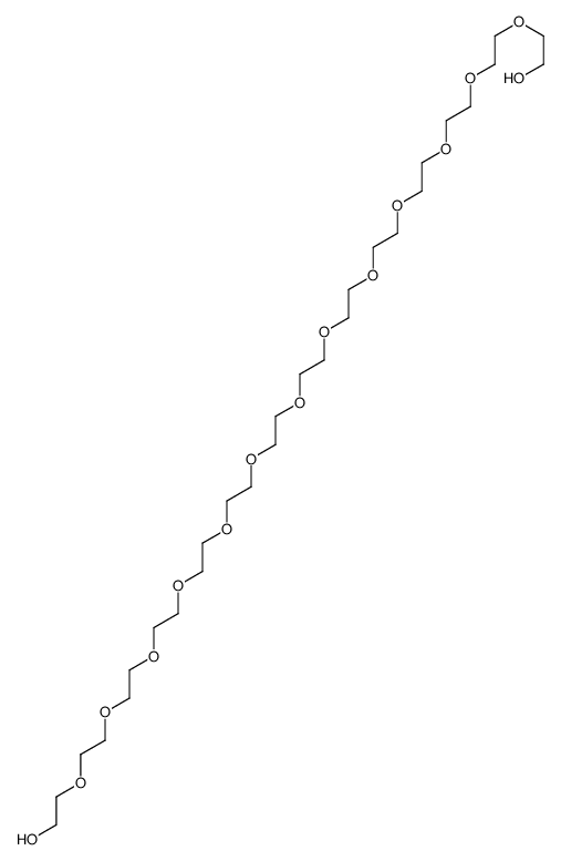 3,6,9,12,15,18,21,24,27,30,33,36,39-tridecaoxahentetracontane-1,41-diol结构式