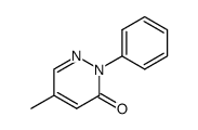 6-methyl-2-phenylpyridazin-3(2H)-one Structure