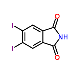 4,5-diiodophthalimide结构式