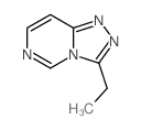 9-ethyl-1,3,7,8-tetrazabicyclo[4.3.0]nona-2,4,6,8-tetraene结构式