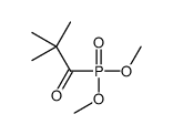 1-dimethoxyphosphoryl-2,2-dimethylpropan-1-one结构式