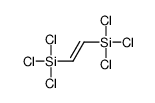 trichloro(2-trichlorosilylethenyl)silane Structure