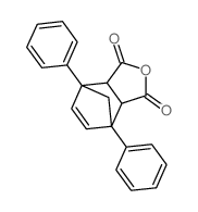 4,7-diphenyl-3a,4,7,7a-tetrahydro-4,7-methano-2-benzofuran-1,3-dione结构式