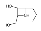 2-Azetidinemethanol, 3-hydroxy-4-propyl-, (2S,3S,4R)- (9CI) structure