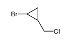 1-bromo-1-chloromethylcyclopropane Structure