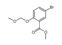 methyl 5-bromo-2-(methoxymethoxy)benzoate Structure