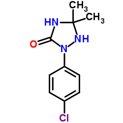 2-(4-Chlorophenyl)-5,5-dimethyl-1,2,4-triazolidin-3-one Structure