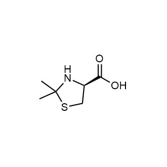(S)-2,2-Dimethylthiazolidine-4-carboxylicacid Structure