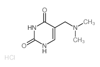 5-(dimethylaminomethyl)-1H-pyrimidine-2,4-dione Structure
