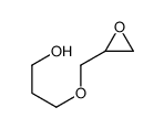 3-(oxiran-2-ylmethoxy)propan-1-ol Structure