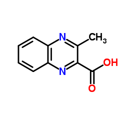 3-Methyl-2-quinoxalinecarboxylic acid structure