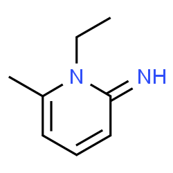2(1H)-Pyridinimine,1-ethyl-6-methyl-(9CI) structure