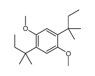 1,4-dimethoxy-2,5-bis(2-methylbutan-2-yl)benzene Structure