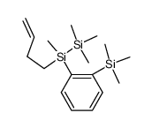 3-butenyl(methyl)(trimethylsilyl)(2-trimethylsilylphenyl)silane Structure