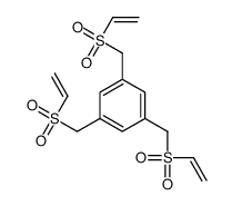 1,3,5-tris(ethenylsulfonylmethyl)benzene Structure