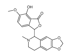 7-hydroxy-6-methoxy-3-(6-methyl-5,6,7,8-tetrahydro-[1,3]dioxolo[4,5-g]isoquinolin-5-yl)-phthalide Structure