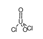 uranium (VI) dioxodichloride Structure