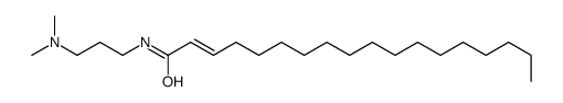 N-[3-(dimethylamino)propyl]octadec-2-enamide Structure