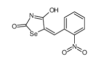 5-((2-Nitrophenyl)methylene)selenazolidine-2,4-dione结构式