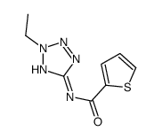 2-Thiophenecarboxamide,N-(2-ethyl-2H-tetrazol-5-yl)-(9CI) picture