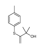 2-methyl-3-(4-methylphenyl)sulfanylbut-3-en-2-ol Structure