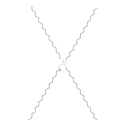 tris(octadecan-1-olato)(stearate-O)titanium Structure