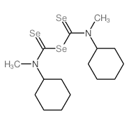 Selenodicarbonicdiamide ([(H2N)C(Se)]2Se), N,N'-dicyclohexyl-N,N'-dimethyl- picture