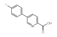 5-(4-Fluorophenyl)picolinic acid structure