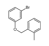 3-(2-METHYLBENZYLOXY)BROMOBENZENE Structure