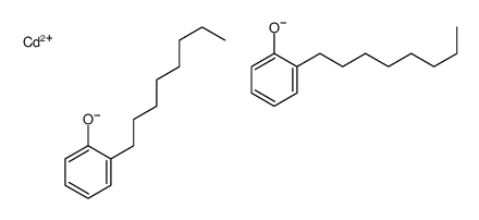 cadmium(2+),2-octylphenolate结构式