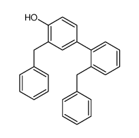 (phenylmethyl)-4-[(phenylmethyl)phenyl]phenol Structure