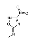 N-methyl-3-nitro-1,2,4-oxadiazol-5-amine结构式